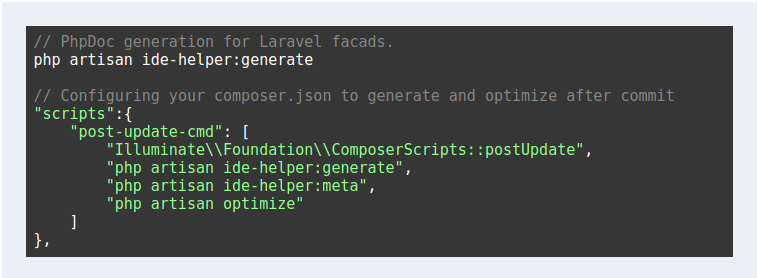 Laravel IDE Helper