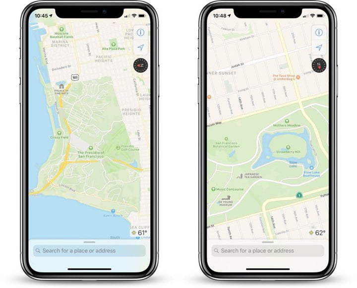 ios 12 map redesign