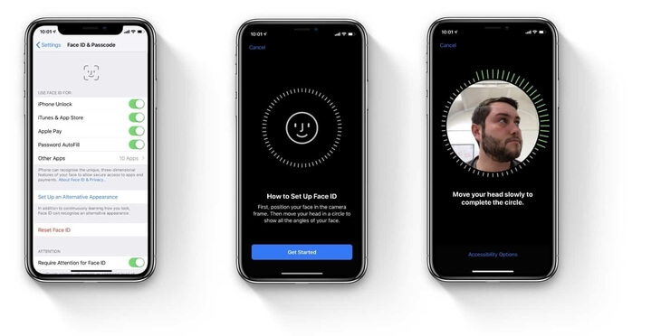 ios 12 faceid